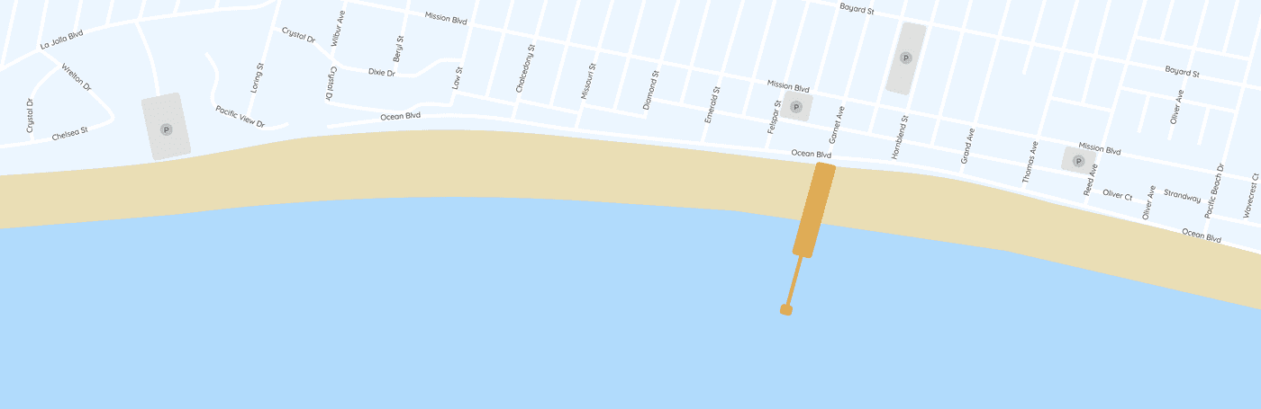 Beach map