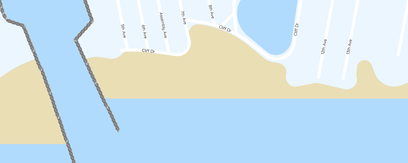 Beach map