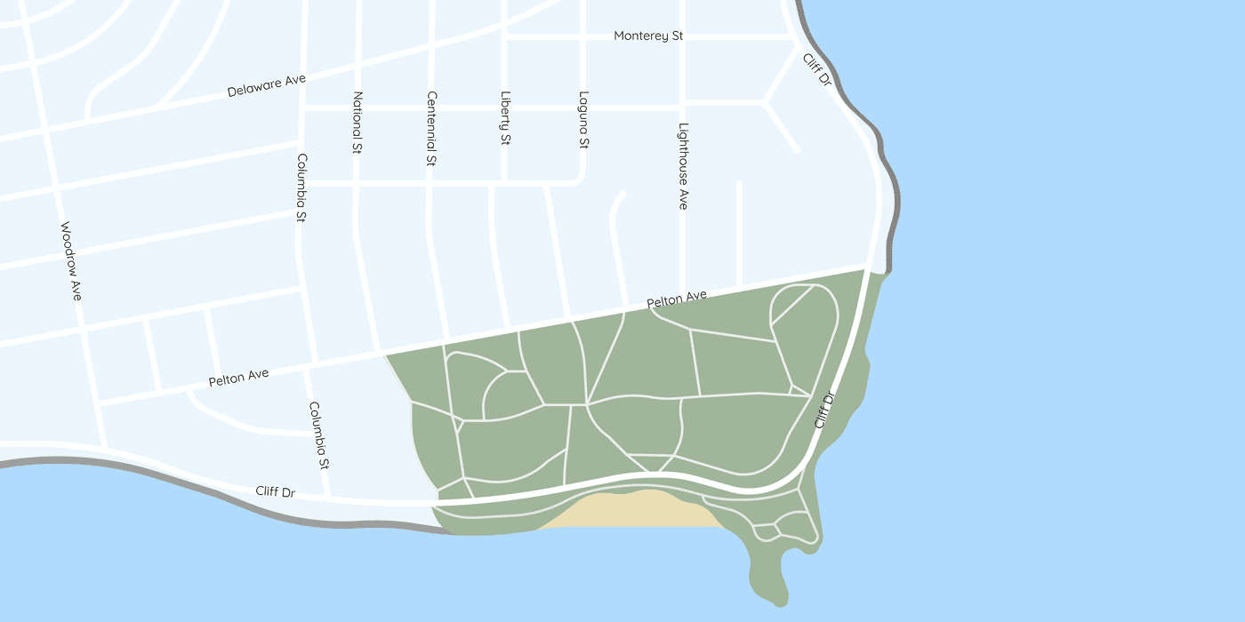 Beach map