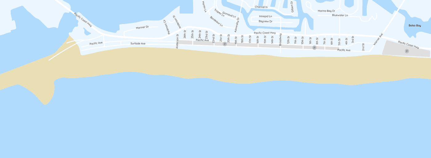 Beach map
