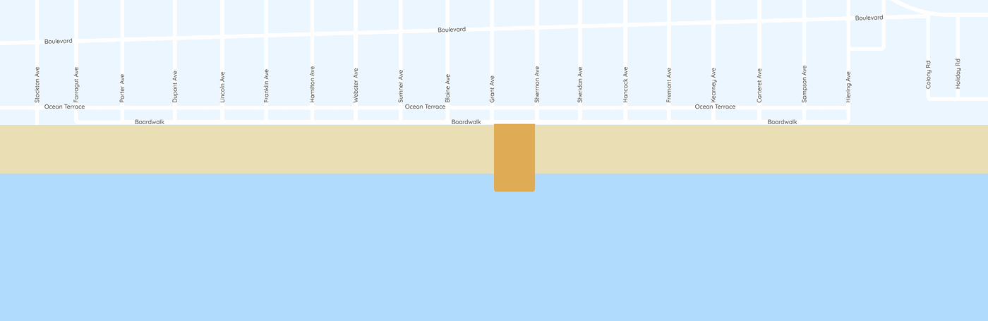 Beach map