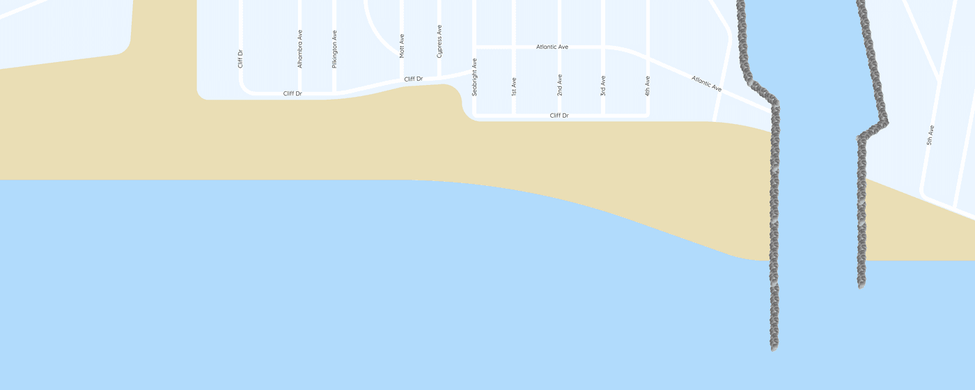 Beach map