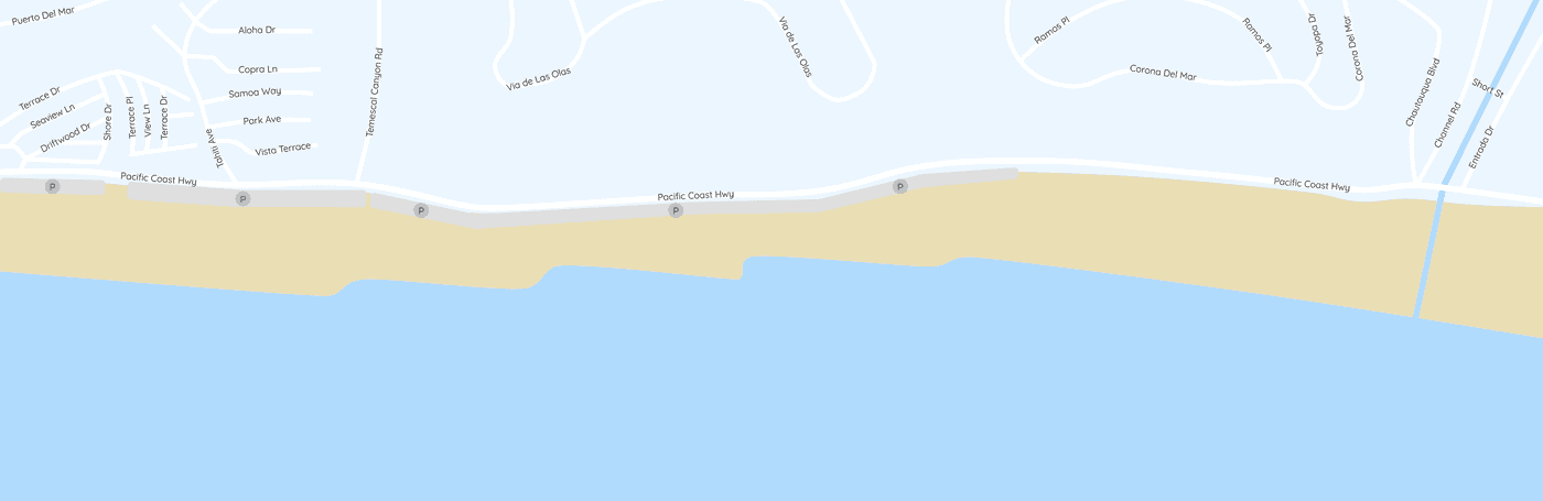 Beach map