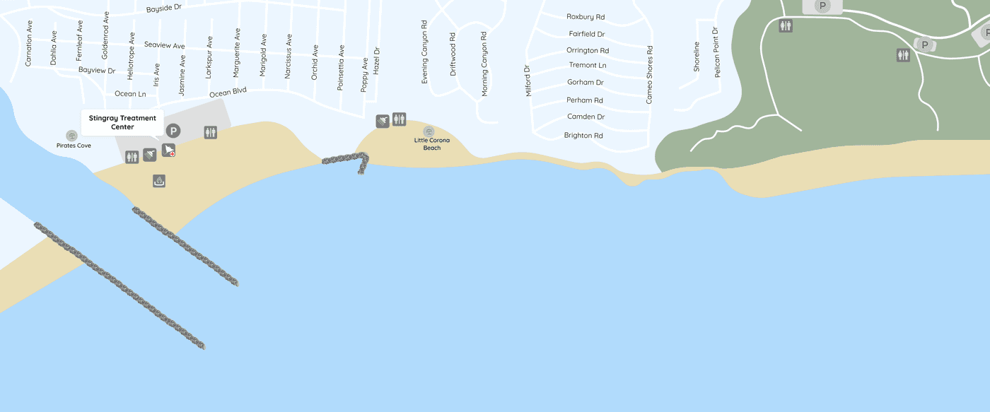 Beach map