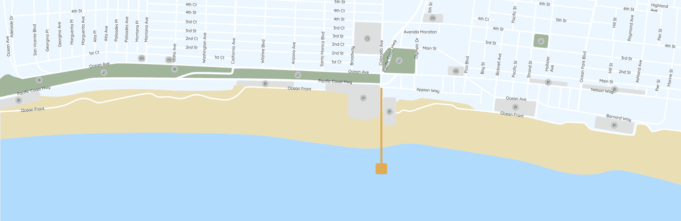 Beach map