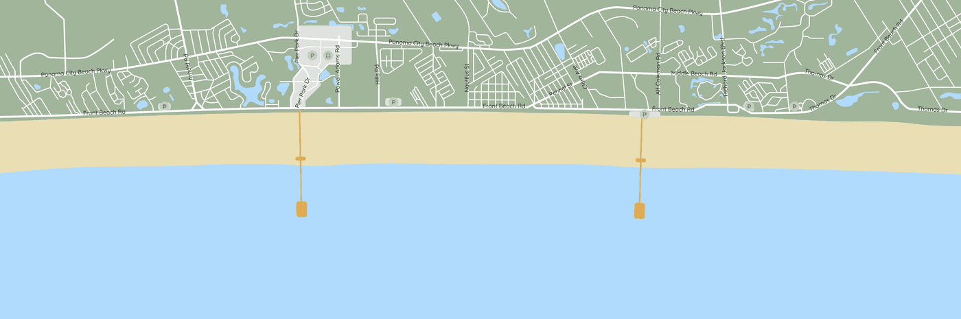 Beach map