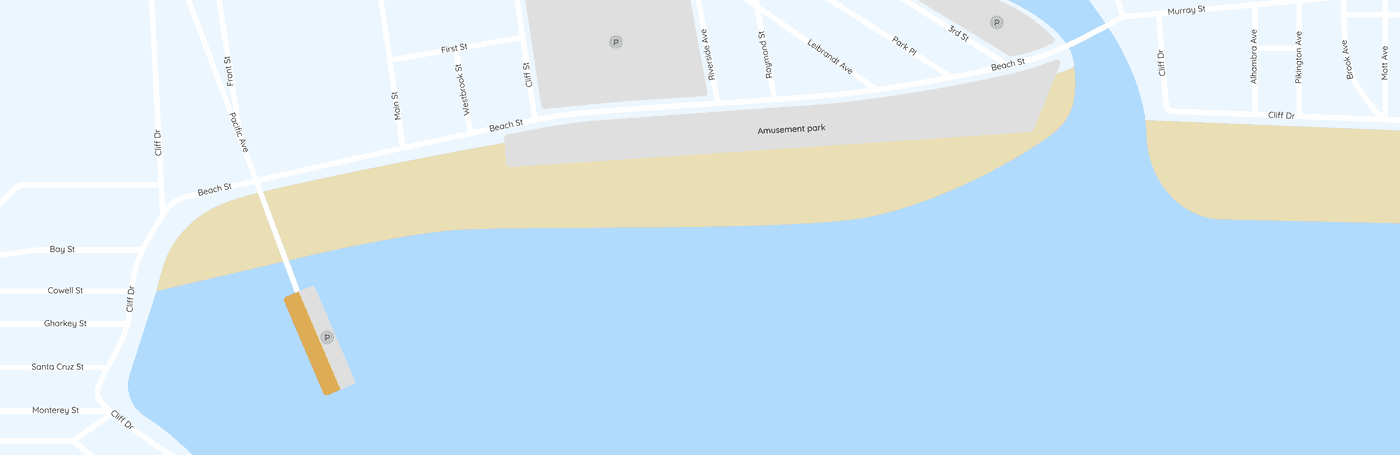 Beach map