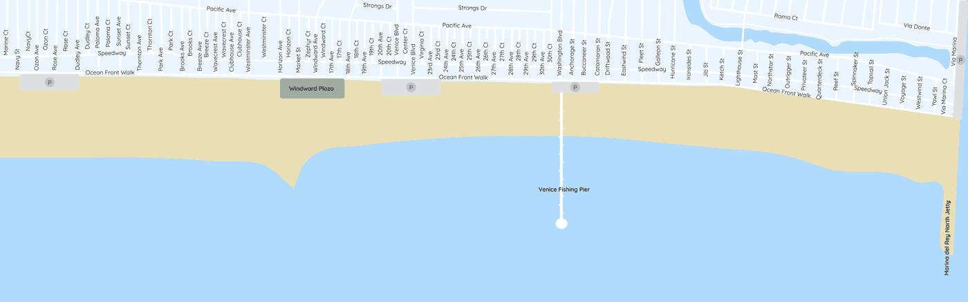 Beach map