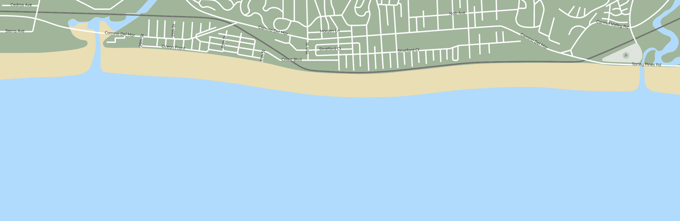 Beach map