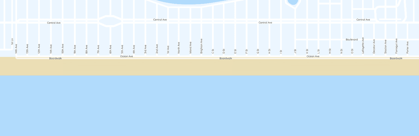 Beach map